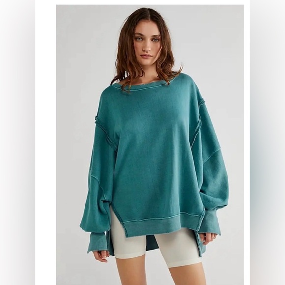 Free People We The Free Camden Sweatshirt Crewneck Pullover - Picture 3 of 8